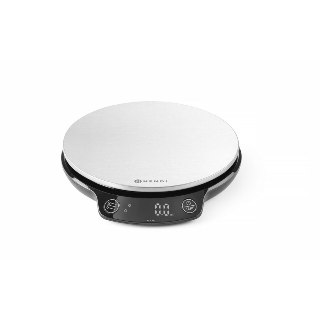 Cantar de inalta precizie, Hendi, cu timer, 3000g, 130x190x25(h)mm
