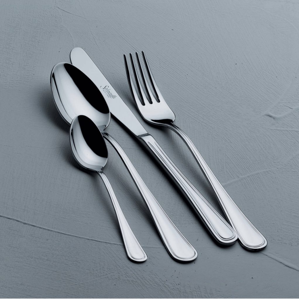 Tacâmuri Salvinelli, Model Cambridge, 18-10 inox, 2,0 mm