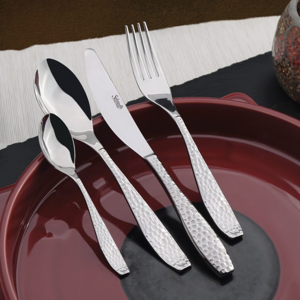 Tacâmuri Salvinelli, Model Petra, 18-10 inox, 3,0 mm