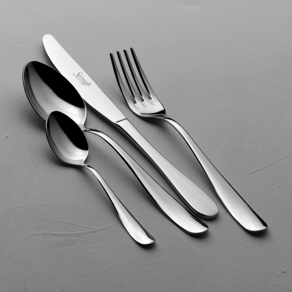Tacâmuri Salvinelli, Model Twist, 18-10 inox, 1,8 mm